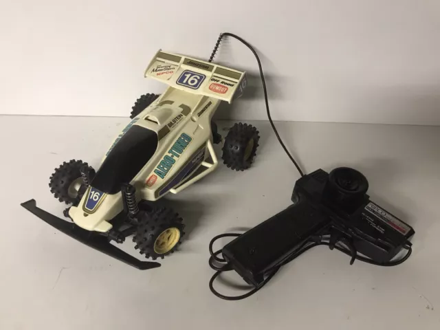 Vintage voiture RC Nipco Buggy Gumout Aero tuned fonctionnel retro filoguidé 80s