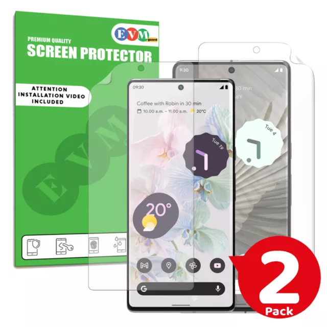 For Google Pixel 8 7a 6 6a Pro 5 4 XL Screen Protector Cover - Hydrogel Film