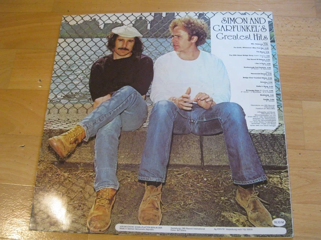LP SIMON AND Garfunkel's Greatest Hits Mrs. Robinson Vinyl Amiga DDR 8
