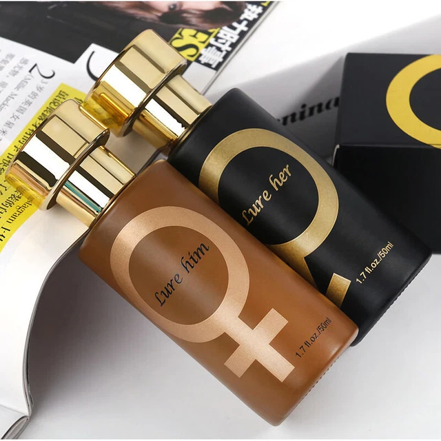 2 PCS Lure Him Lure Her Best Sex Pheromones Attractant Oil for Men and Wom Spray
