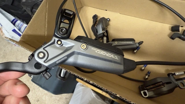 SRAM CODE brake set Inc Discs 220 /200 £150.00 - PicClick UK