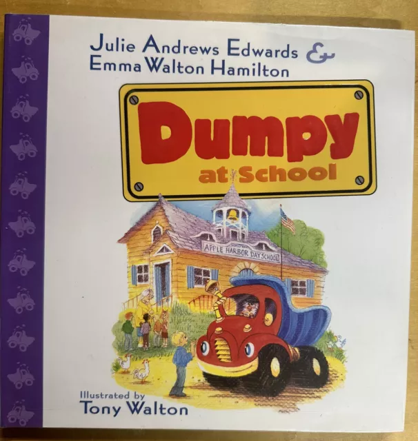 Julie Andrews (Movie Star) SIGNED 1st Edition Children’s Book - Dumpy At School
