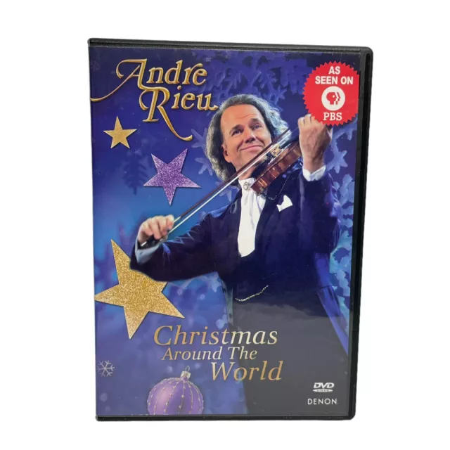 ANDRE RIEU CHRISTMAS Around the World DVD Concert As Seen On PBS Music