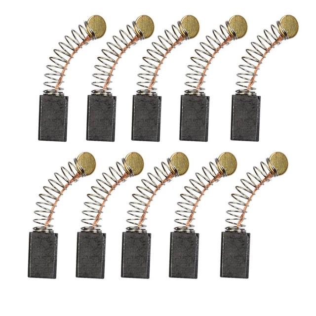 ExcLent 10Pcs 5Mm X 6Mm X 14Mm Carbon Brushes Motor Brush For Generic Electric Motor