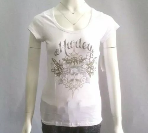 On Sale***Hurley**Women's Short Sleeve Tee Shirt Casual Crew T-shirt Tops S-XL