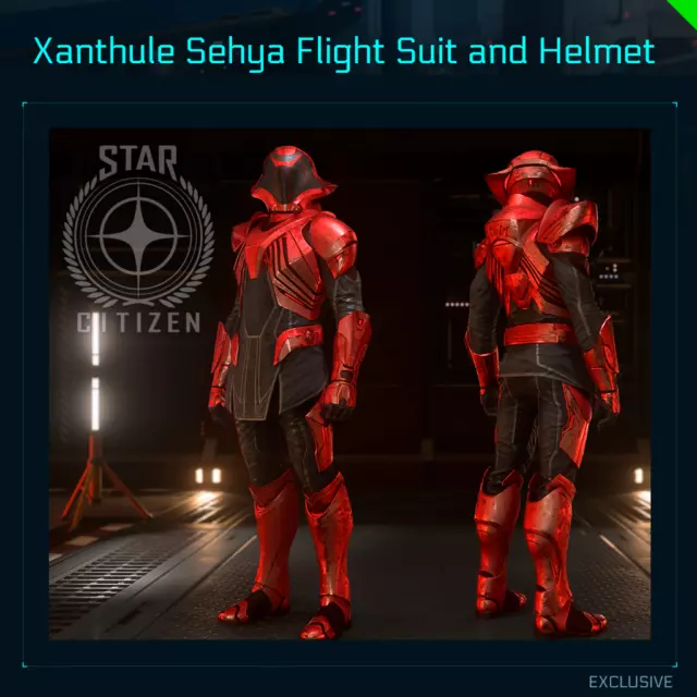 Tuta da volo e casco Xanthule Sehya - STAR CITIZEN