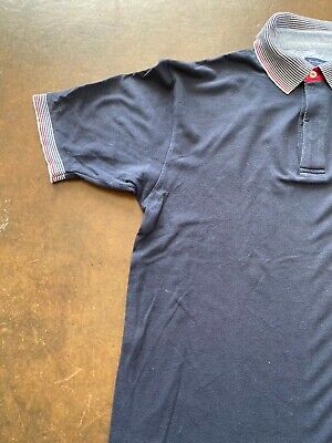 ++ORIGINALE 100%+++VINTAGE+++PERFETTA brooksfield BROOKSFIELD+++POLO++BLU+++TG.50 