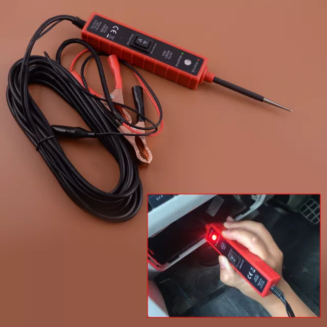 Automotive Digital Power Probe Circuit Electrical Tester Device System 6-24V DC