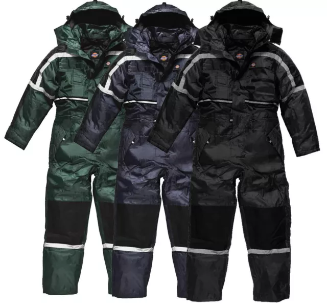 Dickies Or Regatta Waterproof PADDED COVERALL Overall Biker Fishing Tunnel Suit 2