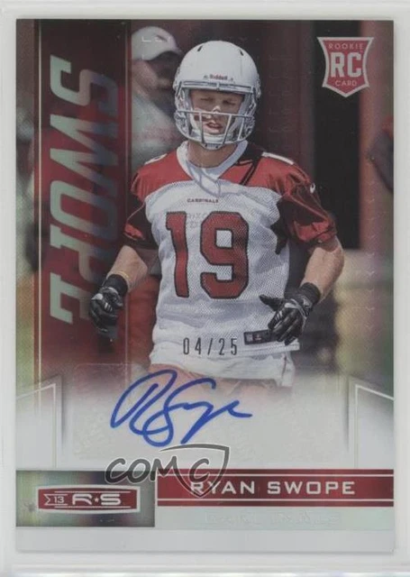 2013 Panini Rookies & Stars /25 Ryan Swope #180 Rookie Auto RC