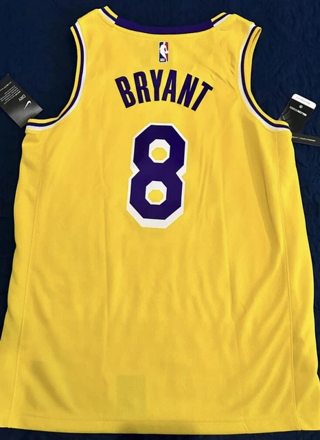KYLE KUZMA Los Angeles LAKERS Nike WISH White KOBE KB Patch Swingman Jersey