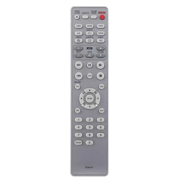 RC001DV TéLéCommande de Remplacement pour Lecteur DVD  DV4001 DV40033541