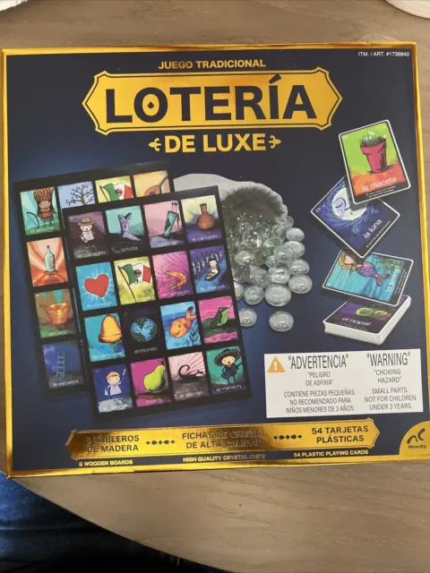 New Mexican Loteria De Luxe Board Game Juego Tradicional 💙💙