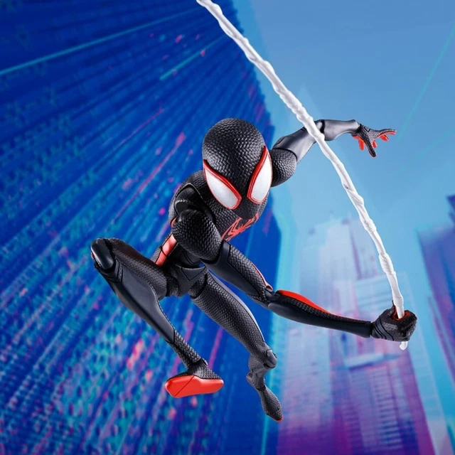 Tamashii Nations Spider-Man Miles Morales 6 in Action Figure Incomplete
