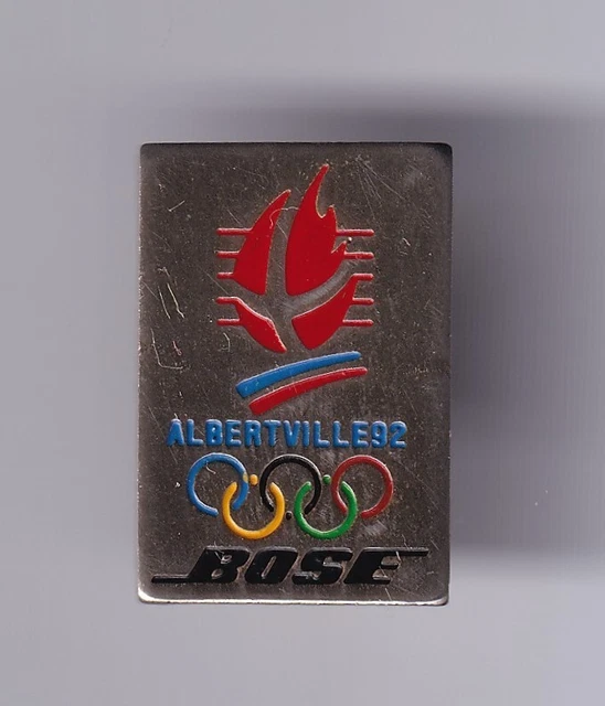 Pin's Olympique Albertville 92 – Relais De La Flamme – Hippopotame – France