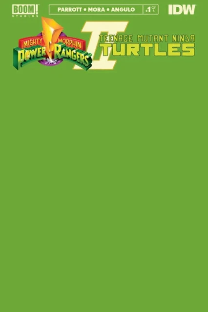 Mmpr Teenage Mutant Ninja Turtles II #1 Blank Sketch Variant Presale 12/28/22