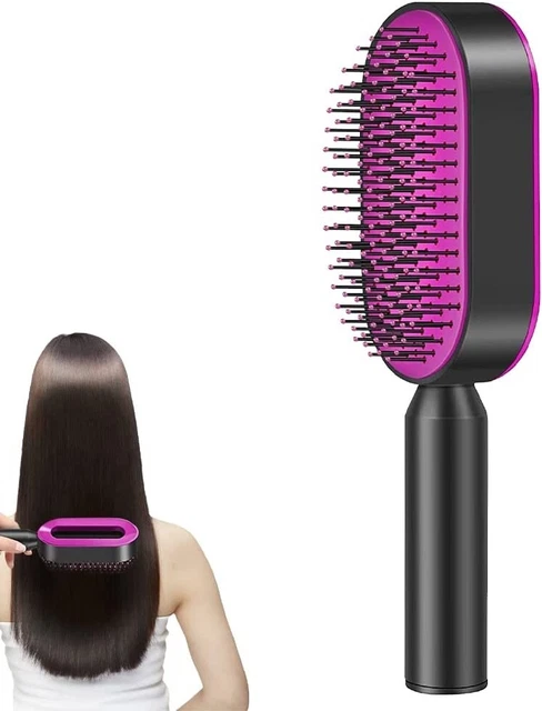 Brosse à Cheveux à Air 3D Poils de Sanglier Pour Tous les Types de Cheveux