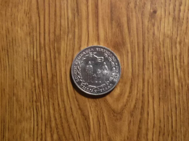 Indonesia 5 Rupiah 1974 Unc. Coin (184)