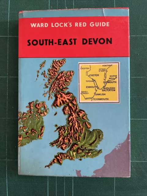 South East Devon Ward Lock's Red Guide with Maps 1963