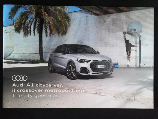 HA4538 Brochure Catalogue Prospekt AUDI A1 Citycarver 11/2019 Italian Italiano