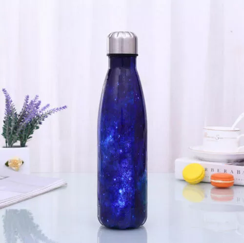 500ML Water Bottle Vacuum Insulated Flask Thermal Sport Chilly Hot Cold Cup gift