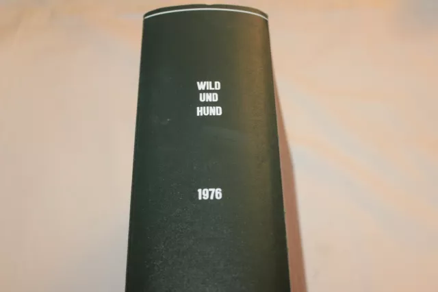 WILD UND HUND Año 1976 Encuadernado
