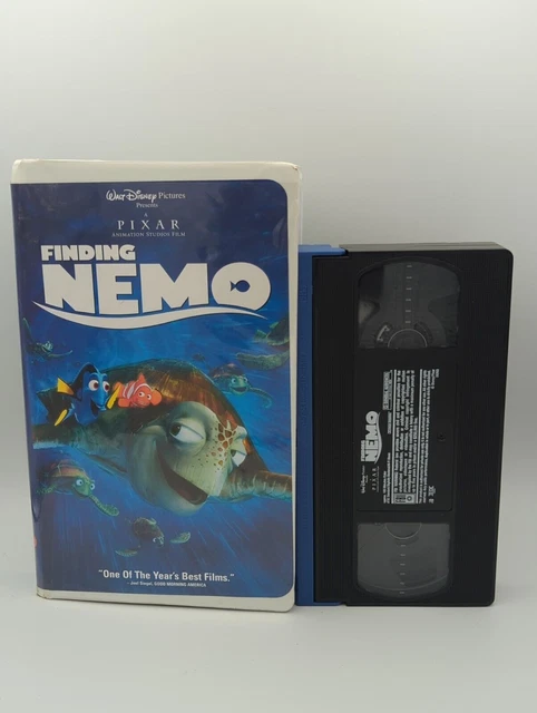 WALT DISNEY PIXAR Finding Nemo VHS Video Tape Clamshell Case £9.46 ...