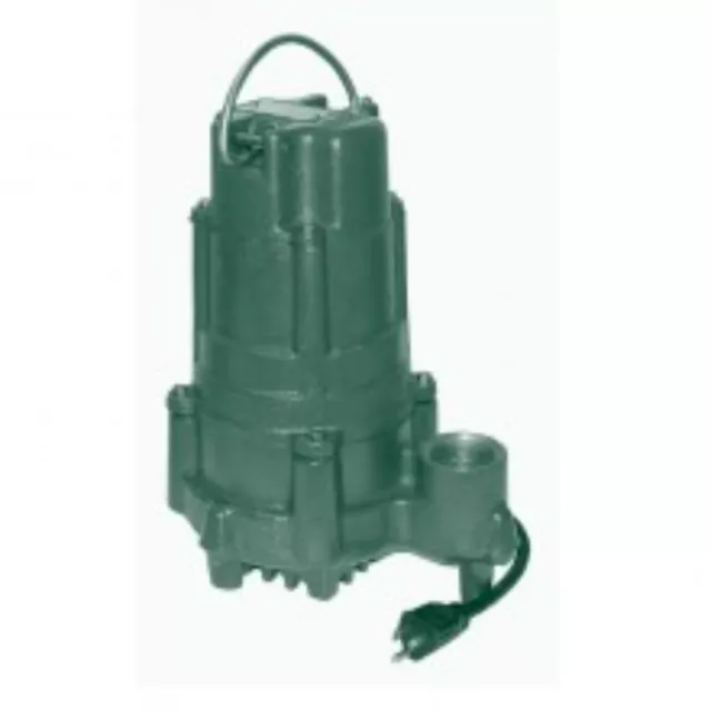 Zoeller 145-0004 Model E145 Sump & Effluent Pump, 3/4 HP,230V,1 Ph, 61 GPM