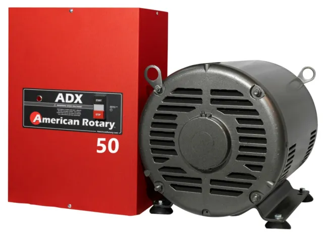 LIMITED EDITION Extreme Duty American Rotary Phase Converter ADX50 50HP 1 to 3Ph