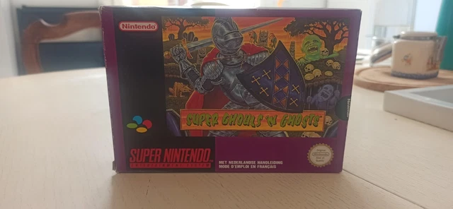 Super Ghouls'n Ghosts / Super Nintendo SNES / PAL TBE VGC