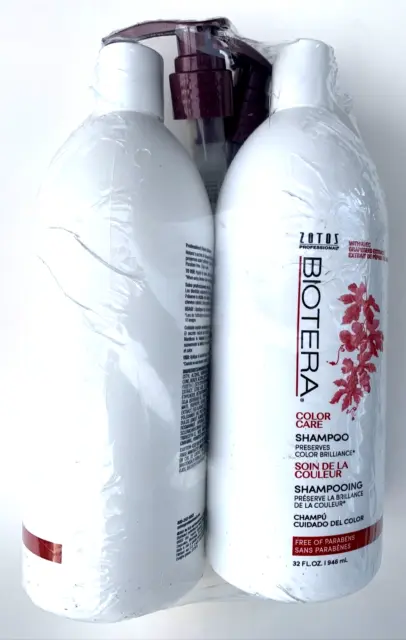 Zotos Professional Biotera Color Care Shampoo & Conditioner 32 Oz W/ Pumps