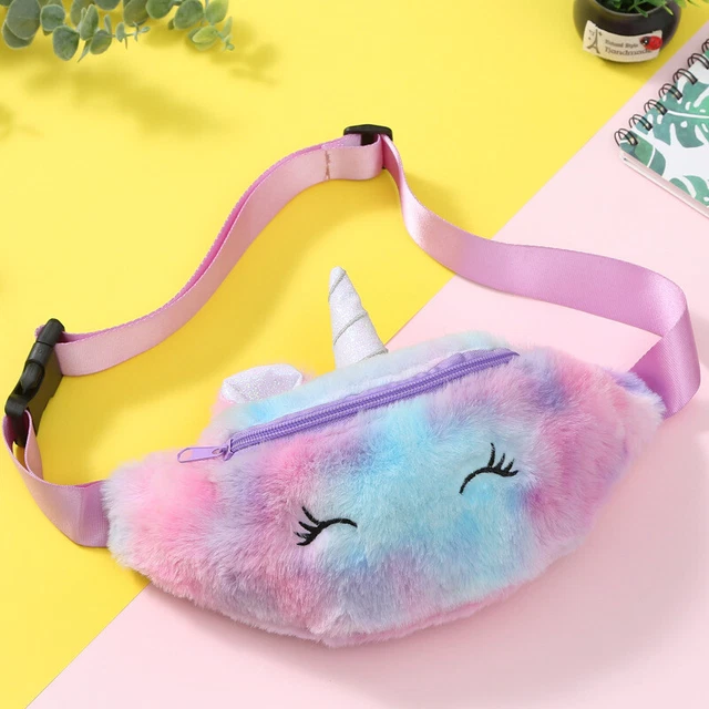 Unicorn Plush Unicorn Waist Bag Winter Cartoon Crossbody Girl Cute Children