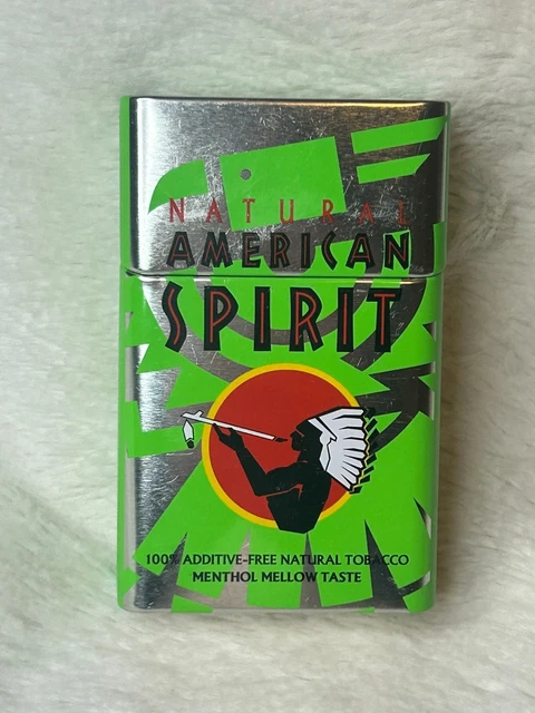 american spirit cigarettes light green Sold at Auction: Carton Natural American Spirit Light Green