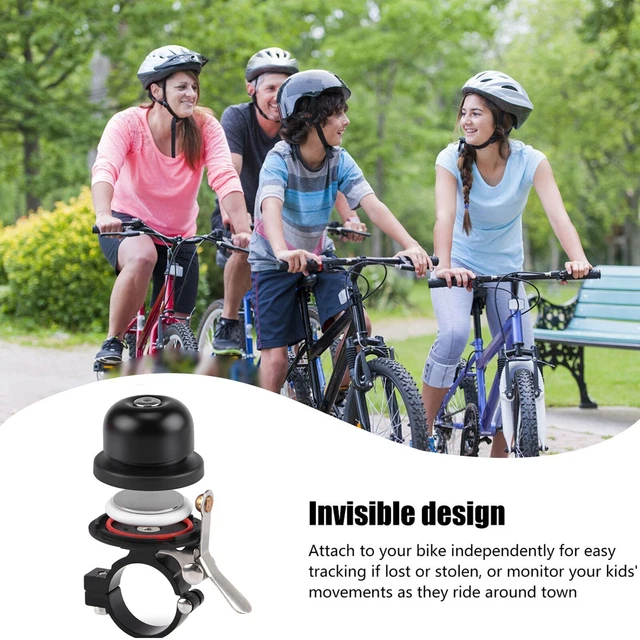 TUSITA Support pour AirTag Scooter, Coque de Suivi GPS Caché Vélo pour Airtag Fixation Réflecteur de Tige de Selle, Support Antivol AirTag pour Vélo, Vélo Électrique