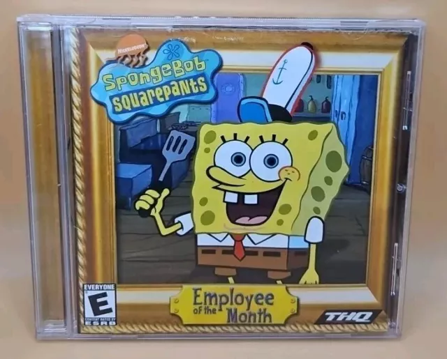 SPONGEBOB SQUAREPANTS: EMPLOYEE of the Month (PC, 2002) CD SPONGEBOB SQUAREPANTS: EMPLOYEE of the Month (PC, 2002) CD
