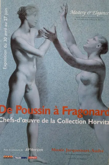 Affiche Exposition De Poussin A Fragonard Musee Jacquemart-Andre Paris (26)