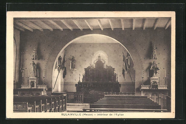 CPA Bulainville, Church Interior