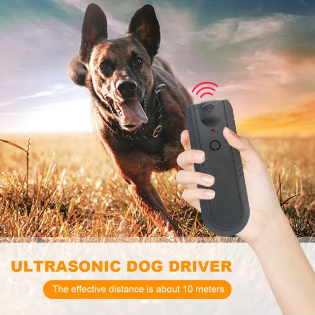 Bark Arrester Ultrasonic Portable Dog Repeller Trainer for Pet Training Supplies 2