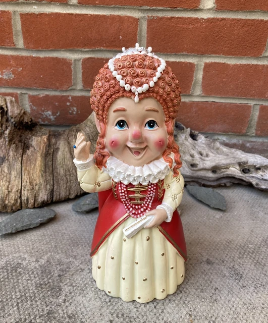 ASDA QUEEN ELIZABETH I Tudor Garden Gnome Outdoor Home Patio Decor