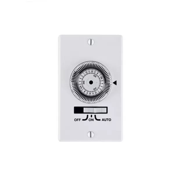 Prime Interno 24 Ora Meccanico Timer 120 V Bianco