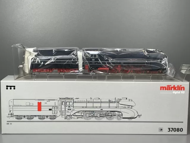 H0 MÄRKLIN Lokomotive 37080 Digital Sound  DB BR 10 001   AC  OVP / 3 Z 342