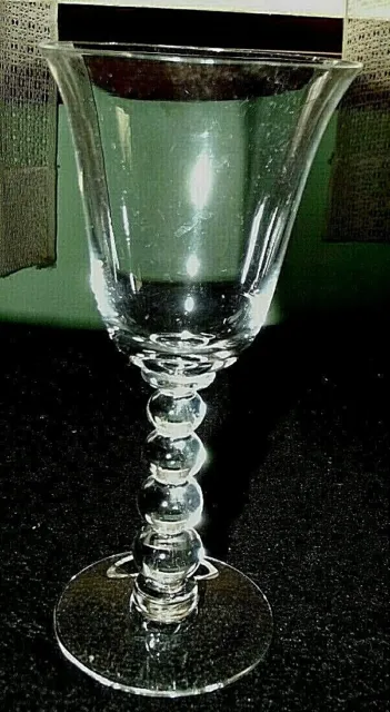 Candlewick by Imperial glass 6 3/8" claret goblet