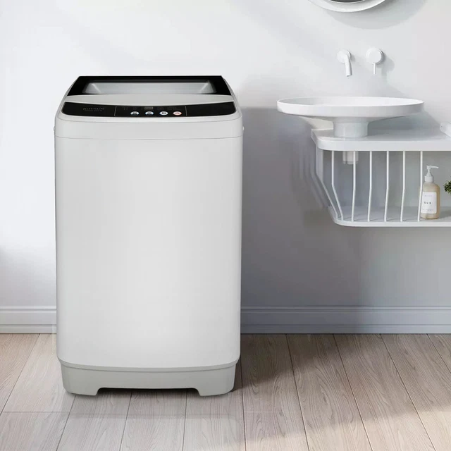 13LB AUTOMATIC PORTABLE Washing Machine, Mini Washer & Spin Dryer w