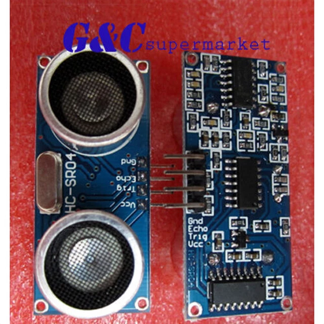 MODULE ULTRASONIQUE HC-SR04 HC-SR04 Capteur Sonar Mesure de Distance ...