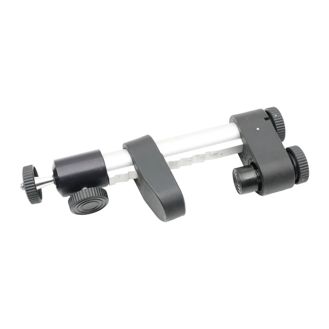 Adaptateur Trépied Jumelles Métal Noir Robuste - Support Binoculaire Stable Anti-Tremblements Pour Observation Confortable