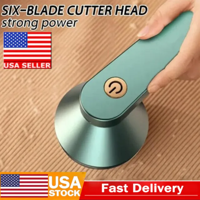 Electric Lint Remover Clothes Cleaner Fabric Shaver USB Rechargeable Defuzzer US