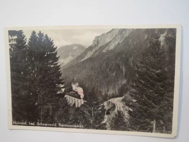 Höllental - bad. Schwarzwald - Ravennaviadukt - 1923 / AK