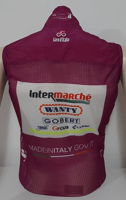 Maglia smanicata Ciclamino Castelli Giro d'Italia 2022  Girmay tour Vuelta S 3