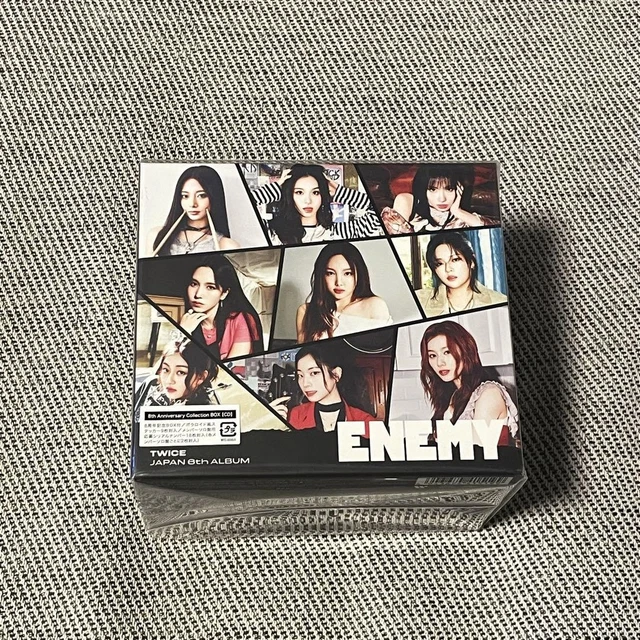 K-POP・アジア TWICE ENEMY Anniversary collection BOX TWICE JAPAN 6TH ALBUM ENEMY 8th Anniversary Box CD Not