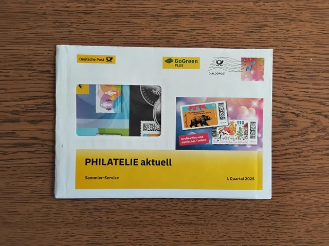 Brief Deutsche Post Example DEUTSCHE POST - 2025 - Plusbrief - PHILATELIE aktuell - I. Quartal 2025 ...